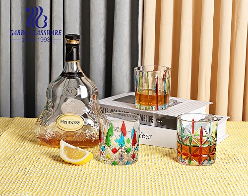 Global positive reviews on our handmade painting whisky glass cups