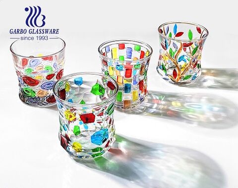 Global positive reviews on our handmade painting whisky glass cups