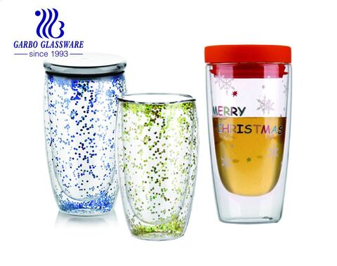 Top sale Christmas theme glassware items