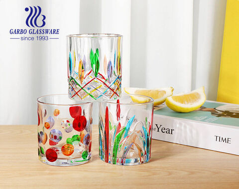 Nouvelle tendance populaire pour les designs innovants de gobelets en verre en promotion Garbo