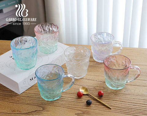 New popular trend for innovative designs of glass cups in Garbo promotion