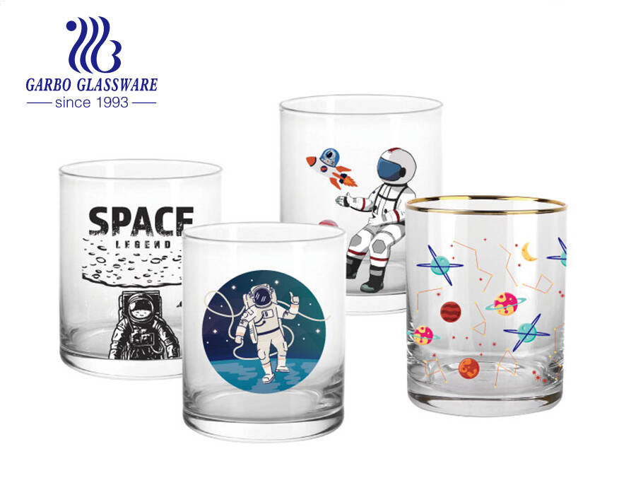 New Charming Space Series Designs on Glassware