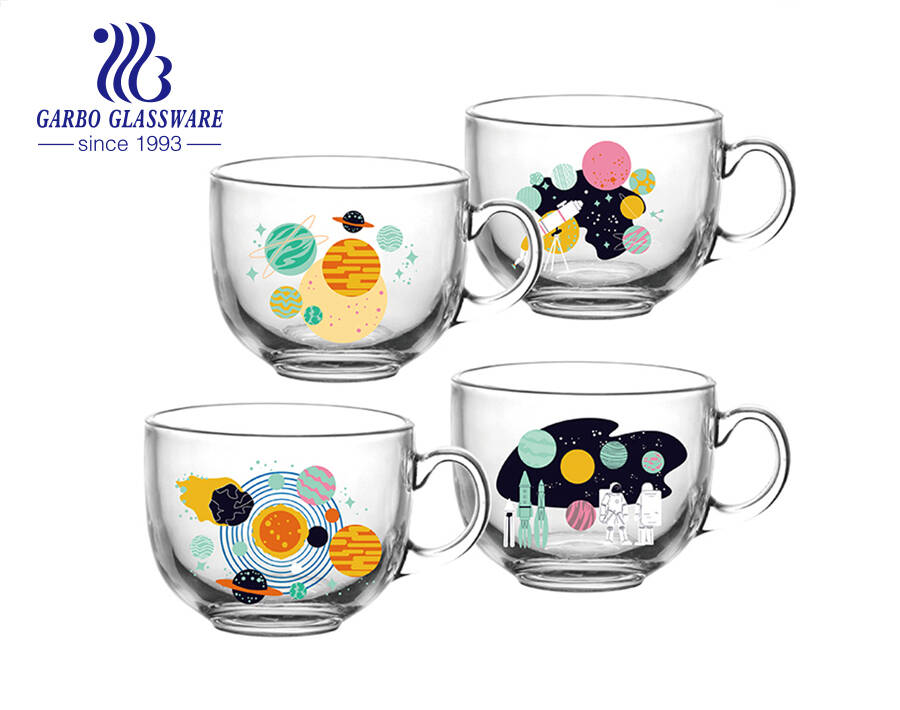 New Charming Space Series Designs on Glassware