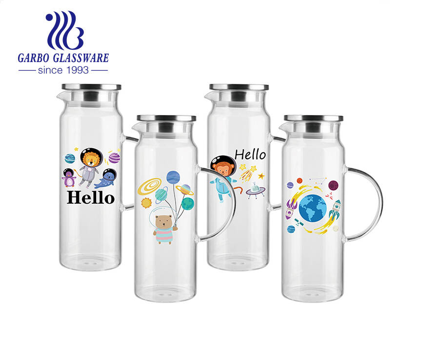 New Charming Space Series Designs on Glassware