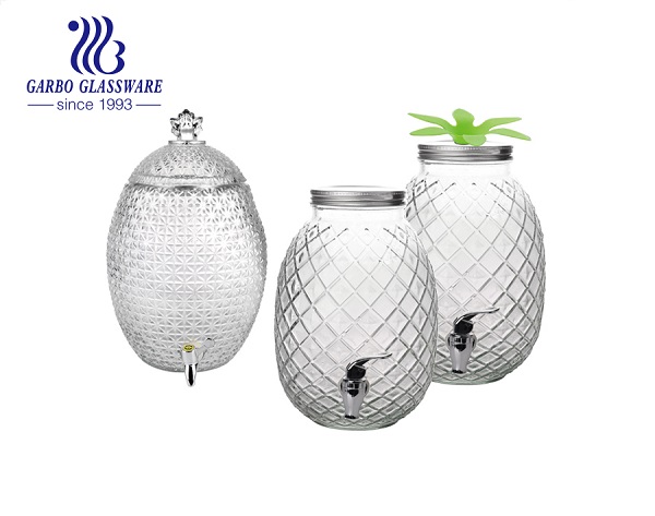 2022 worldwide popular pineapple glassware