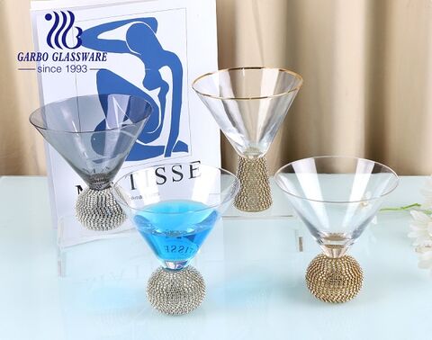Brand new small MOQ handmade glassware series for this summer