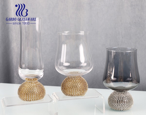 Brand new small MOQ handmade glassware series for this summer