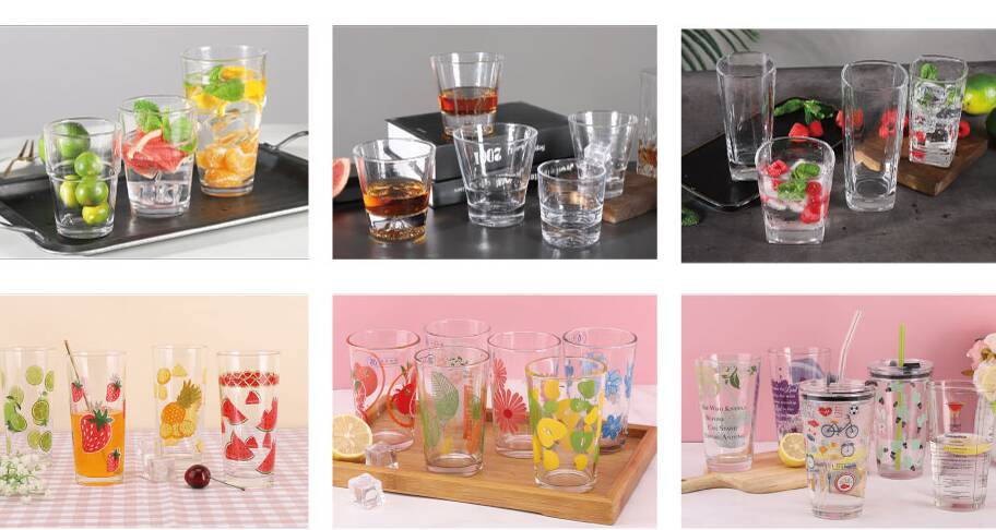 Material Types of Daily Glassware in China