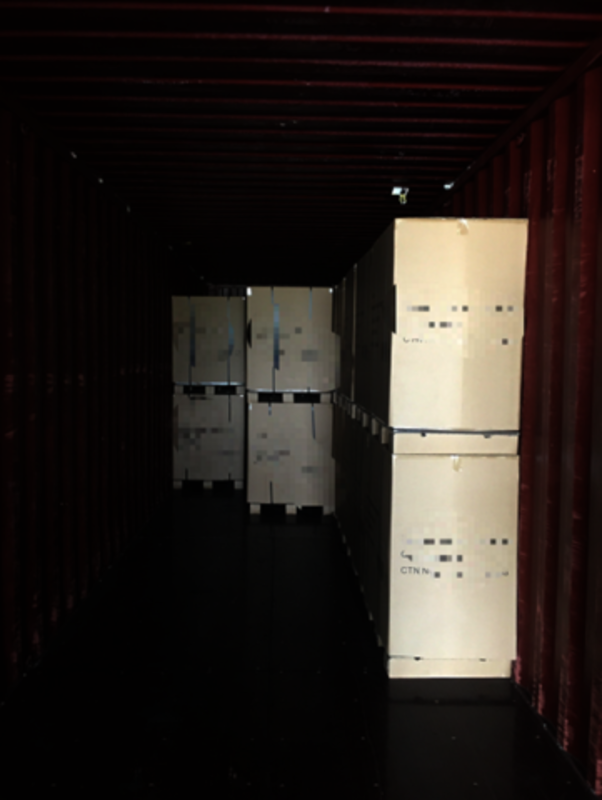 How do we ship our glassware by pallets?