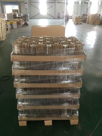 How do we ship our glassware by pallets?