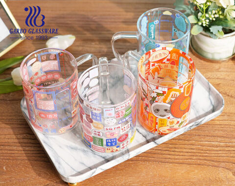 Garbo new designs for high borosilicate glass drinking cups for daily use