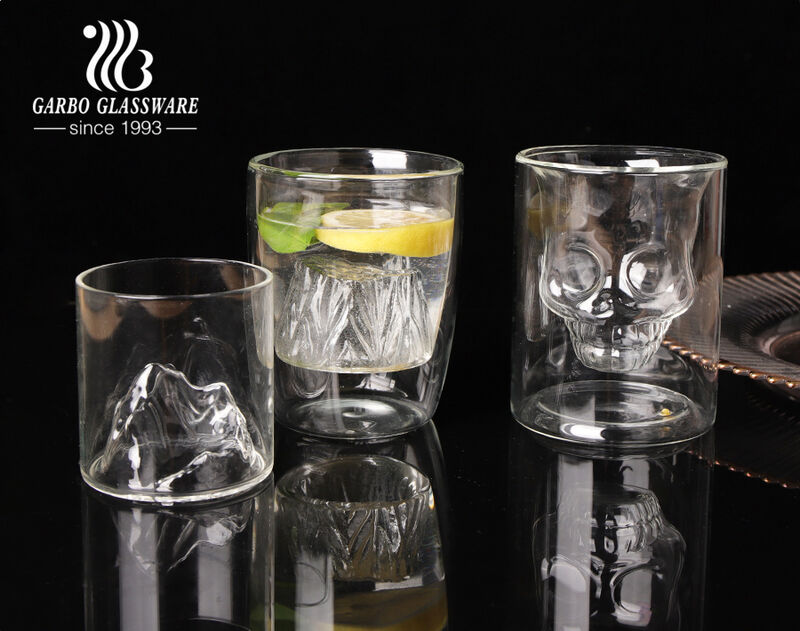 Top 10 double-wall glass cup designs in Garbo glassware company