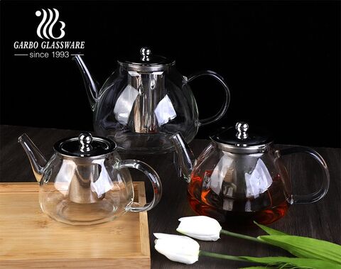 Application of Garbo Glassware’s borosilicate glass teapots