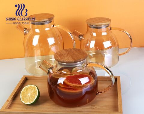 Application of Garbo Glassware’s borosilicate glass teapots