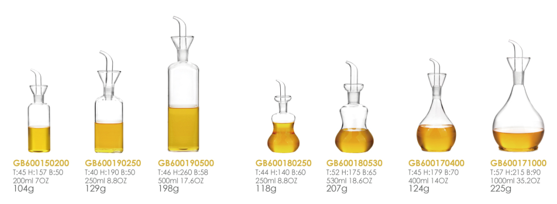 The advantages of borosilicate glass olive oil bottle