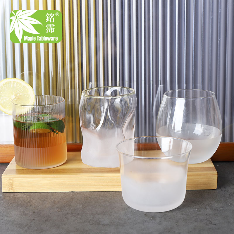 The new trend of glass cup designs in Garbo company in May