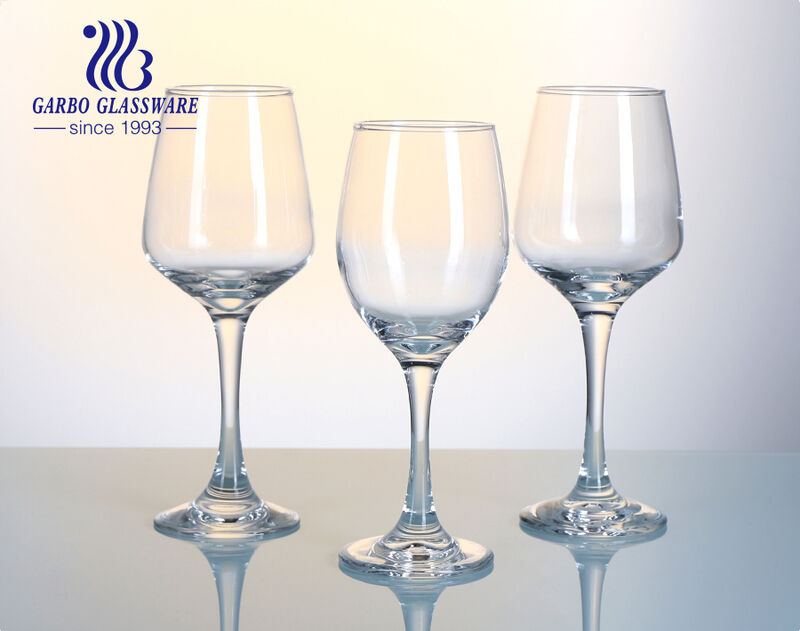 Stock wine glasses, one-stop shopping service at Garbo Glassware