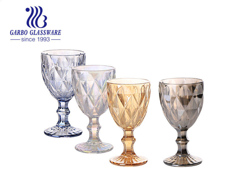 Introduce the Garbo color spray glassware items