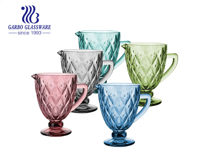 Luxury Solid Color Glass Jug for Russian and Mexico Markets