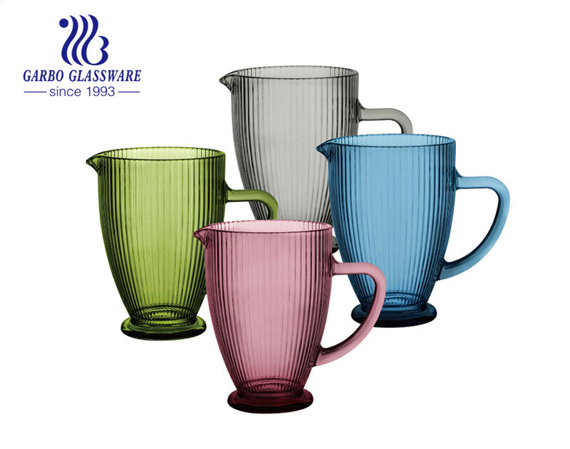 Luxury Solid Color Glass Jug for Russian and Mexico Markets