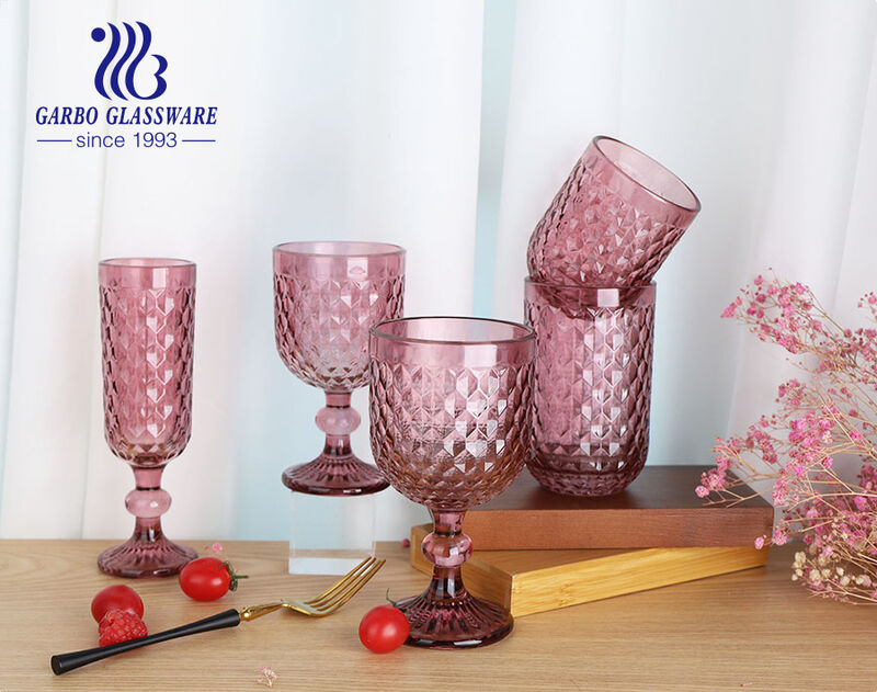 What kinds of colored glassware Garbo can provide for you