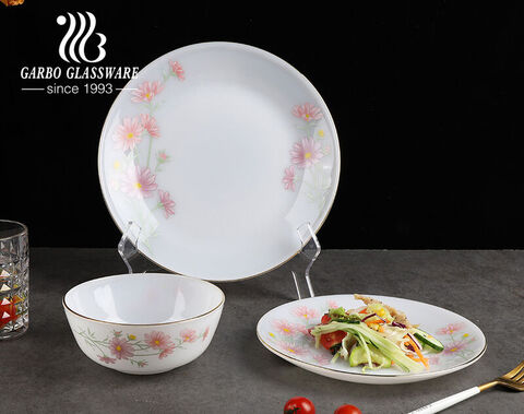 Elegance and Durability of Opal Glassware Dinner Sets