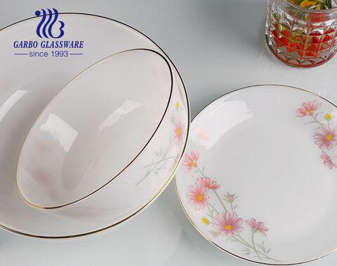 Elegance and Durability of Opal Glassware Dinner Sets