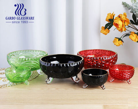 Elevate Your Dining Experience with the Luxury 7 Pieces Glass Bowl Set by Guangzhou Garbo