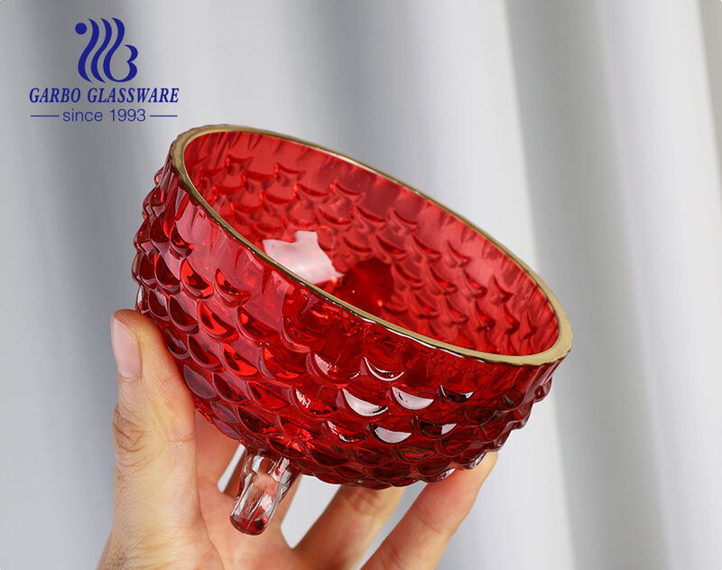 Eleve a sua experiência gastronômica com a luxuosa tigela de vidro de 7 peças da Guangzhou Garbo