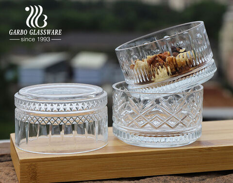 2023 New Style 220ml Glass Bowl for Party Nut and Snack Sevice