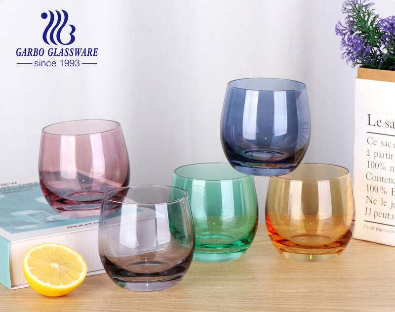 الصين الصانع الزجاج بهلوان تشكيله في مهب 11 أوقية كأس النبيذ Stemless