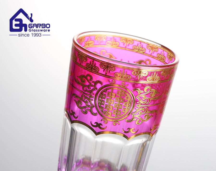 Belgium Hot Selling Ramadan Gift 12pcs Morroco Tea Glass