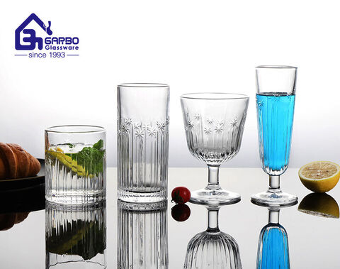 2024 Brand new three design glass cup series