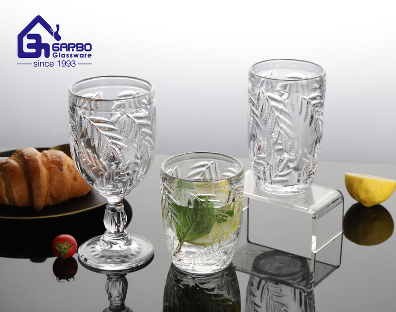 2024 Brand new three design glass cup series