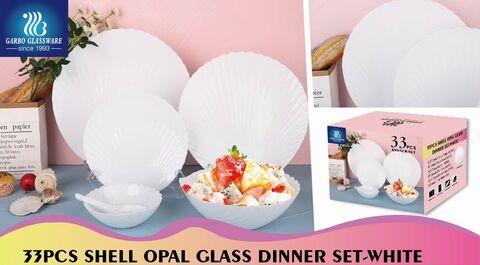 What kind of Opal glass dinnerware set can our opal glass factory offer?cid=3