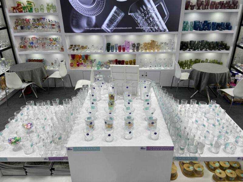 GARBO glassware TOP selling items on 135th canton fair
