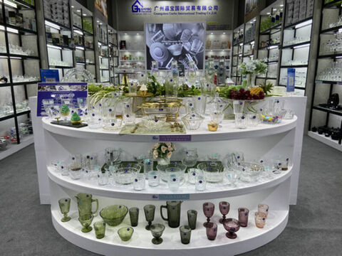 GARBO glassware TOP selling items on 135th canton fair