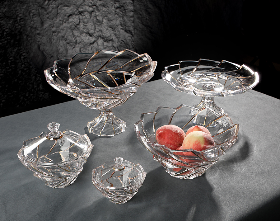 Glass Fruit Bowl