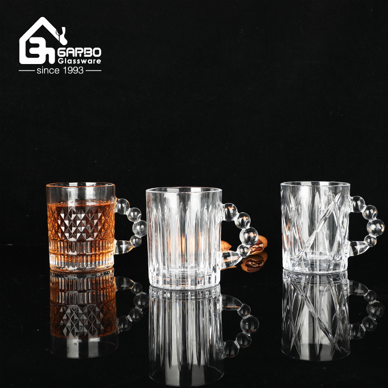 Why is this glass mug with pearl design handle popular at the Canton Fair?cid=3