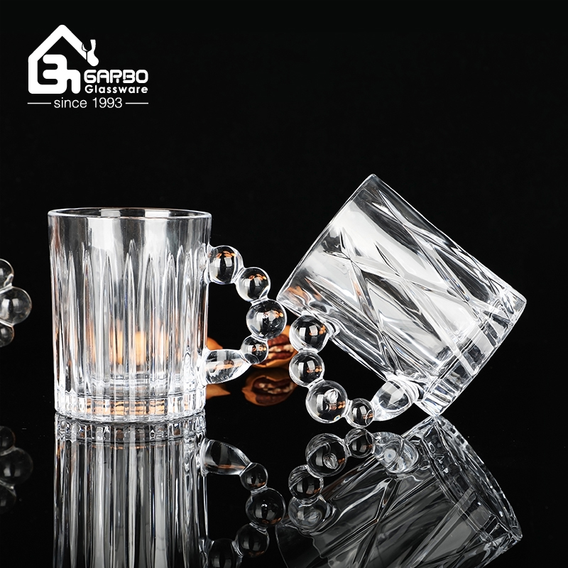 Why is this glass mug with pearl design handle popular at the Canton Fair?cid=3