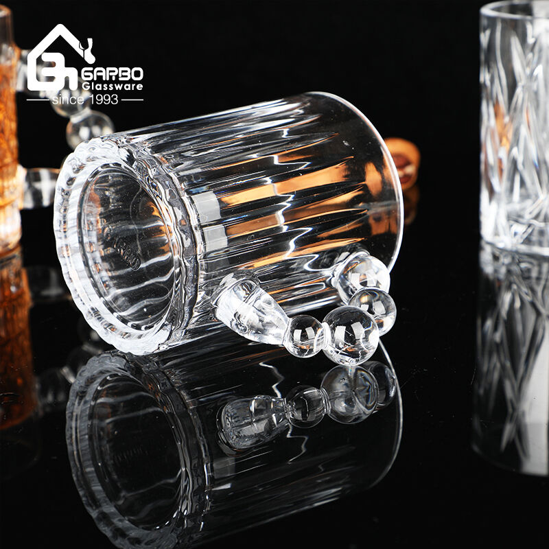 Why is this glass mug with pearl design handle popular at the Canton Fair?cid=3