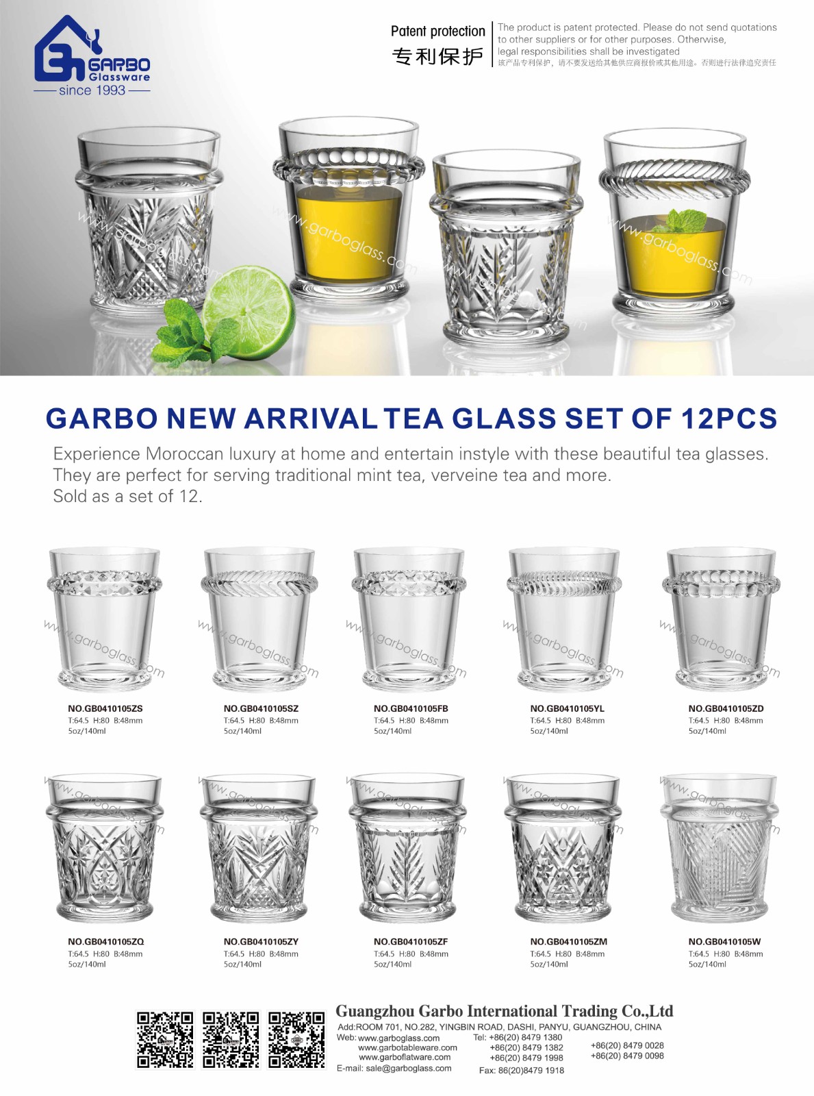 Glass Pattern Designs Used by Middle Eastern Brands (with a quick beginner's guide attached)