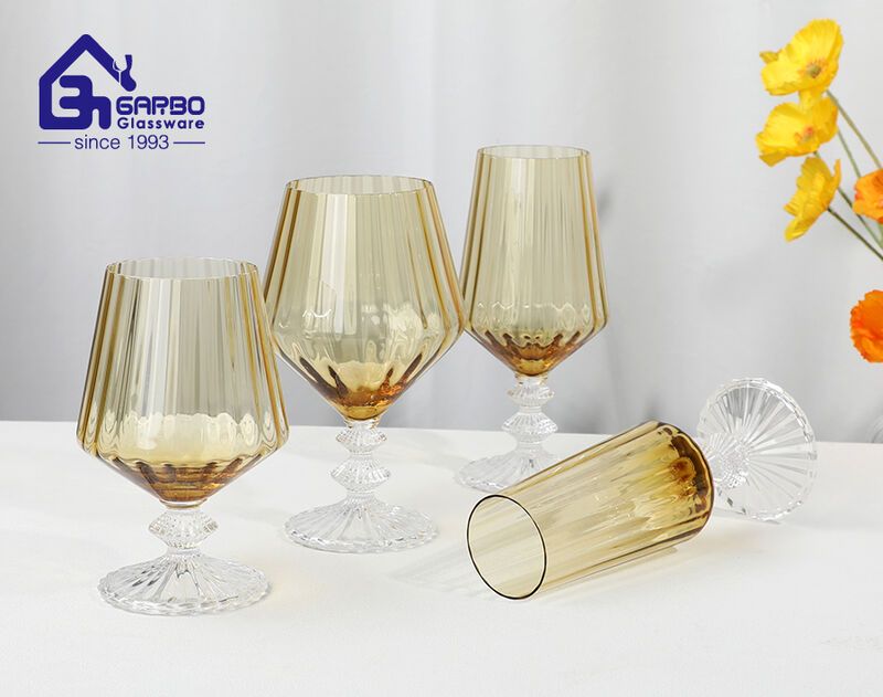 Why trends amber solid color wine glass series popular?cid=3