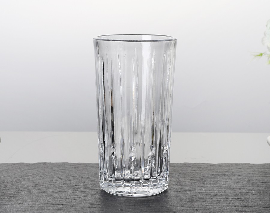 New Arrival High Ball Glass tumbler 390ml Engraved glass cup whiskey tumbler