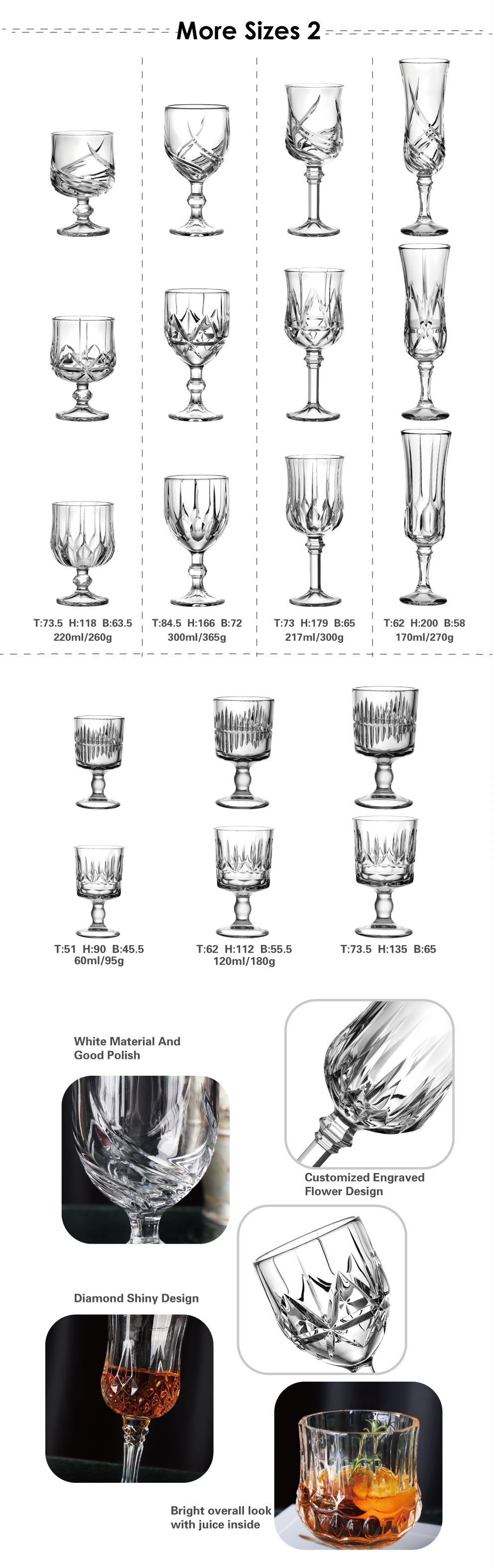 New Arrival High Ball Glass tumbler 390ml Engraved glass cup whiskey tumbler