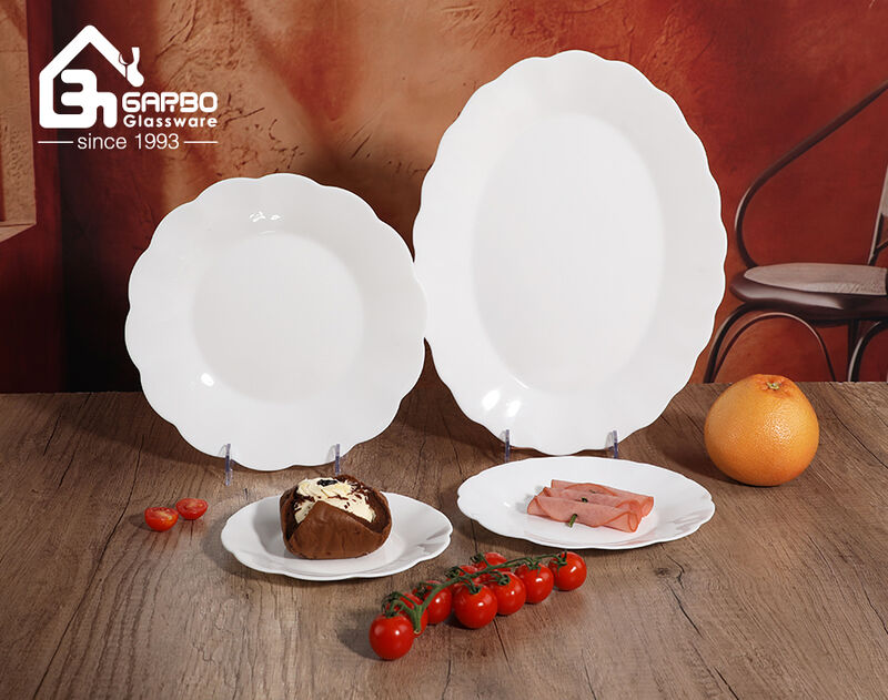 White Opal Glass Tableware Lets You Enjoy Every Meal