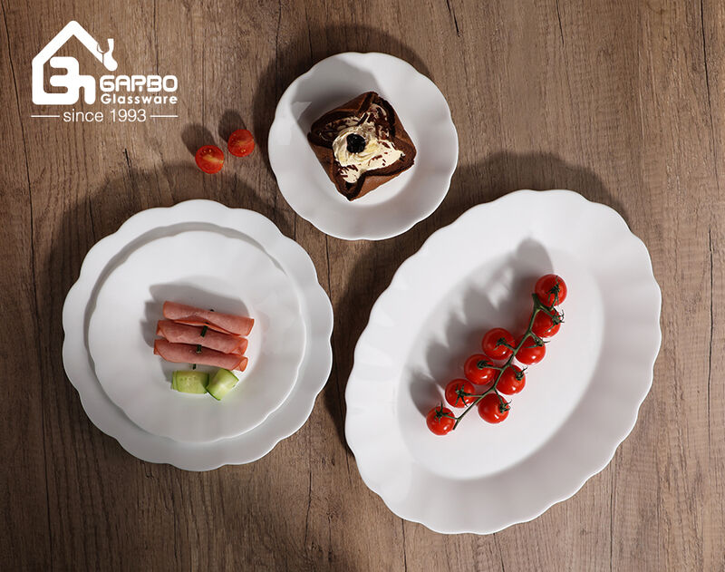 White Opal Glass Tableware Lets You Enjoy Every Meal