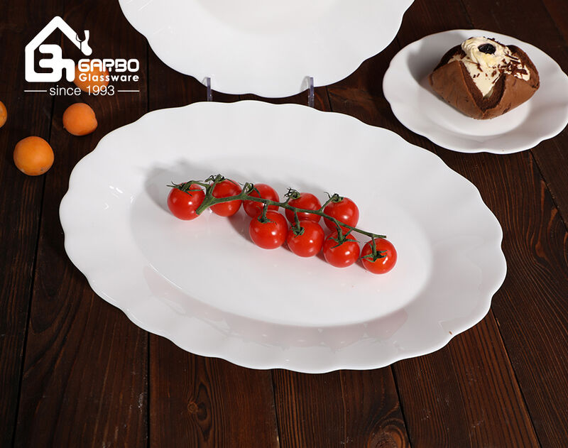 White Opal Glass Tableware Lets You Enjoy Every Meal