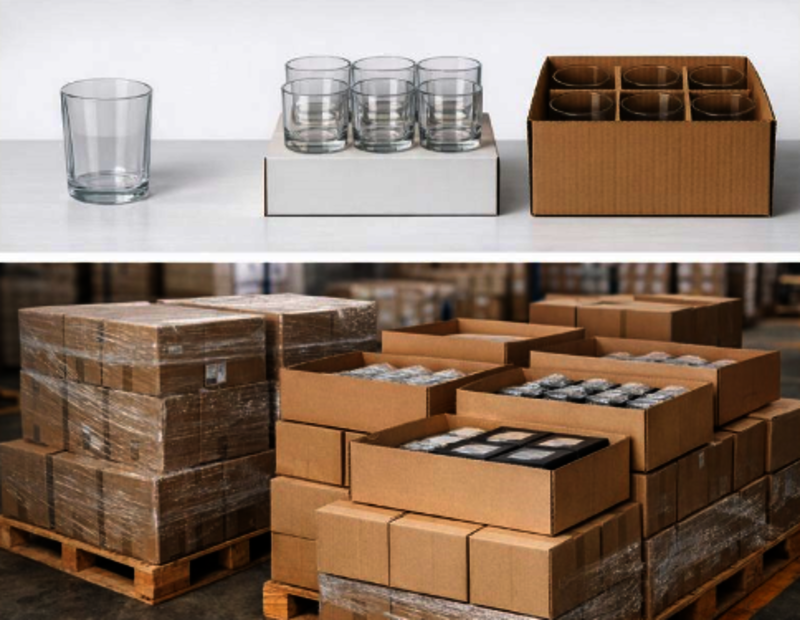 glassware wholesale large orders