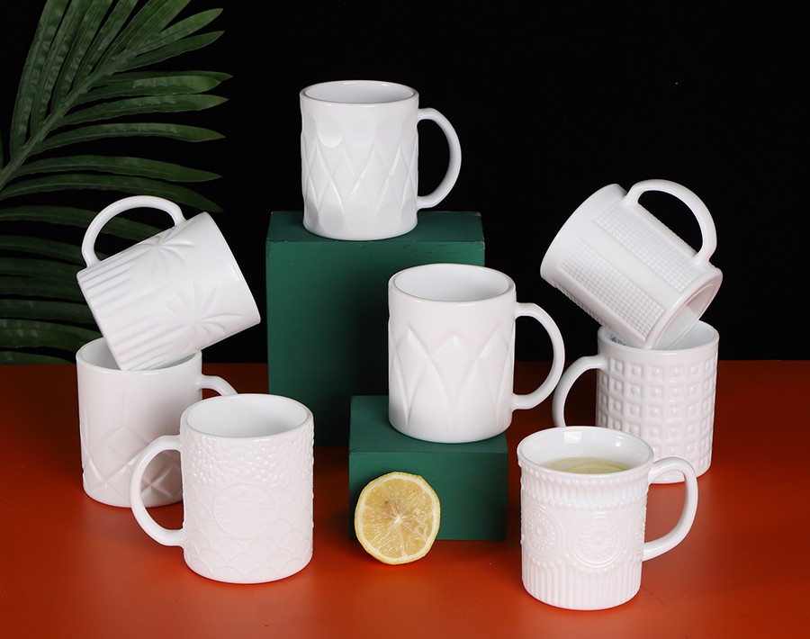 Why are white opal glass cups with handles the top choice for Algerian buyers